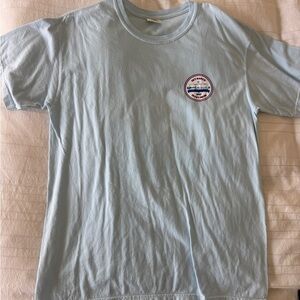Sky Ranch Light Blue Graphic T-Shirt